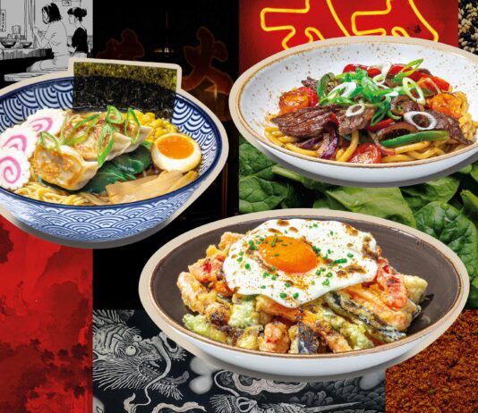 UDON Asian Food viaja esta temporada a través de los aromas de la trufa, el ramen y el bulgogi Un billete sensorial de ida a Oriente. La chispa del primer bocado nos transporta a miles de kilómetros entre la elegancia aromática de la trufa y la magia del wok. Foto: agencia.